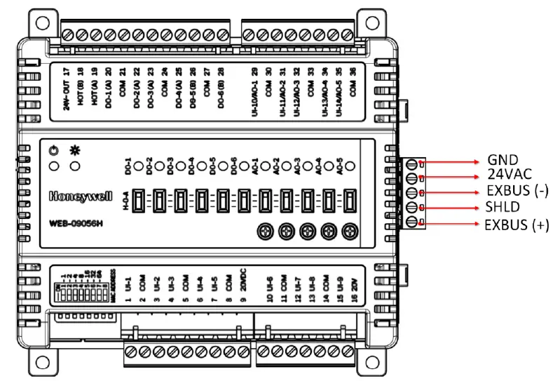 Honeywell WEB-O9056H CIPer30 Expansion IO Module-8