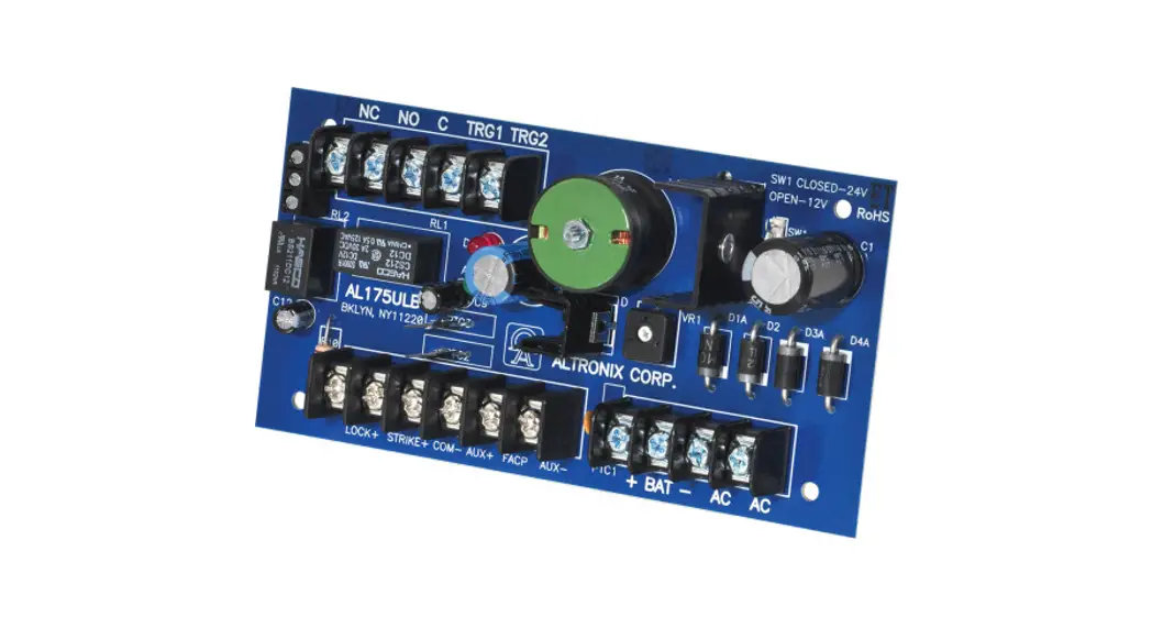 Altronix Eflow104nk1 Eflow Dual Output Power Supply/charger Kit Installation Guide