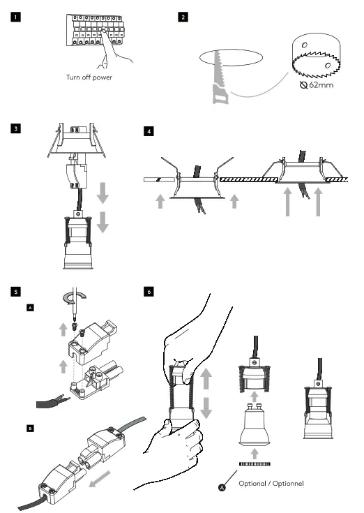 astro 1249054 Minima Mini Recessed Ceiling Downlight - fig3