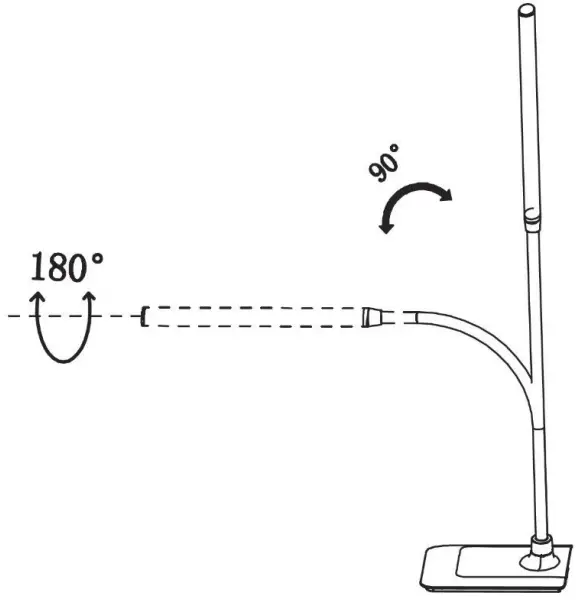 Lucci LEDlux 259940 Crawford LED Touch Table Lamp - fig