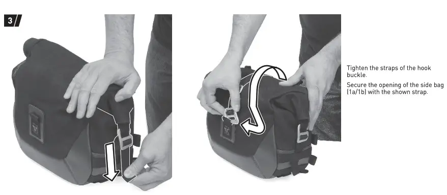 SW MOTECH BC.HTA4198320100 Legend Gear Side Bag System LC - FIG 5