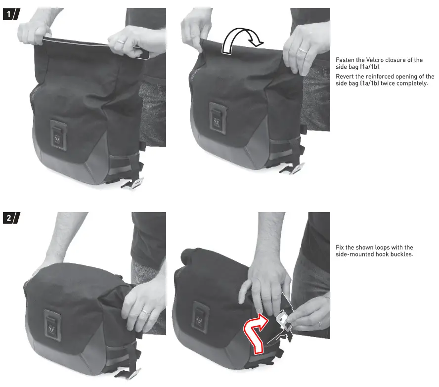 SW MOTECH BC.HTA4198320100 Legend Gear Side Bag System LC - FIG3
