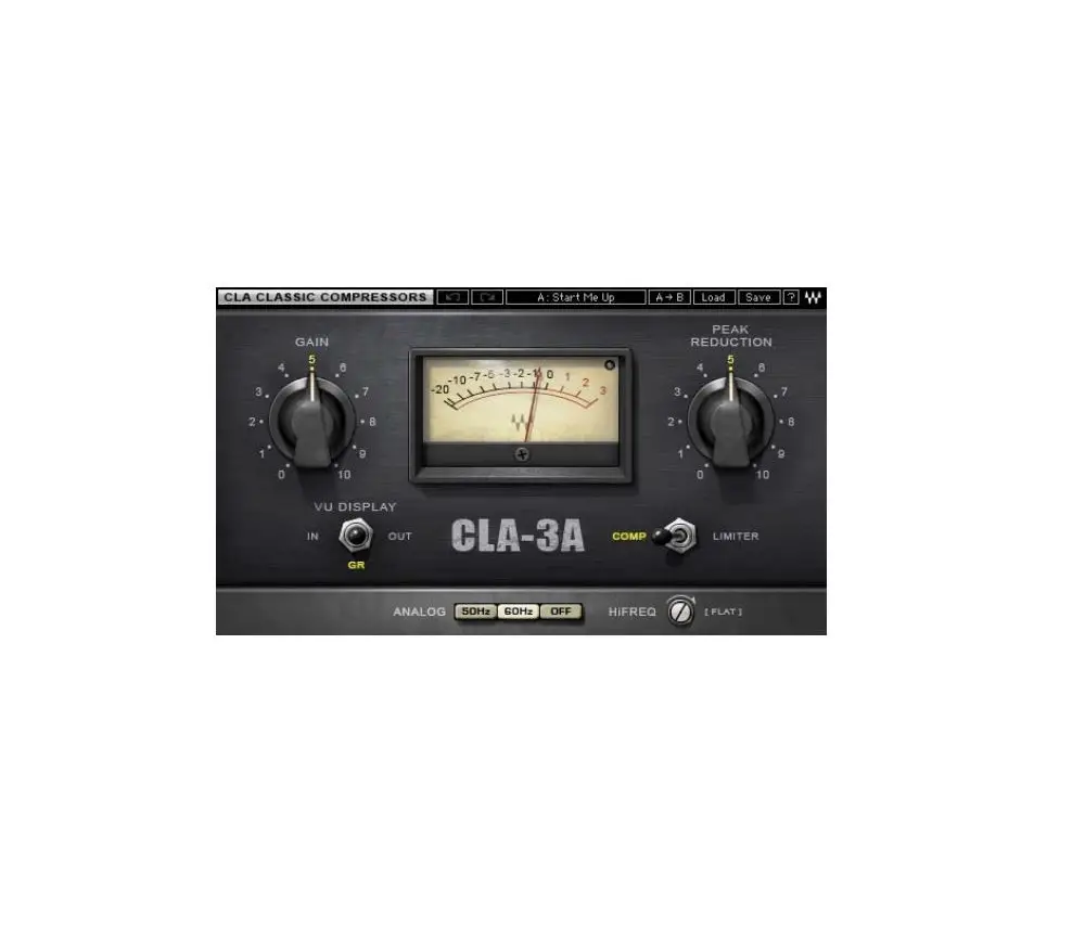 Waves Cla-3a Compressor Limiter Plugin User Manual Waves Cla-3a Compressor Limiter Plugin User Manual