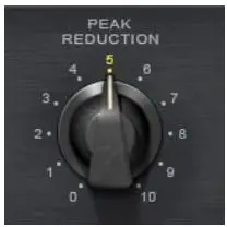 WAVES CLA-3A Compressor Limiter Plugin User Manual - Peak Reduction