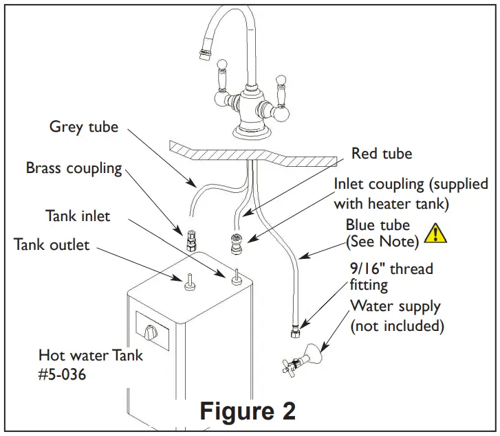 NEWPORT BRASS 106 Hot and Cold Water Dispenser - Fig 2