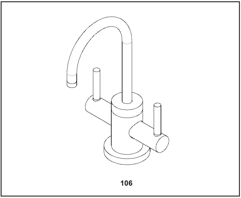 NEWPORT BRASS 106 Hot and Cold Water Dispenser