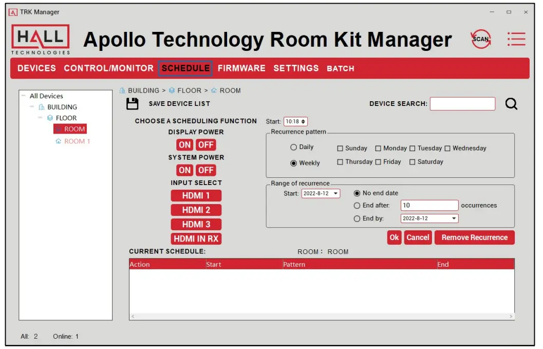 HALL TECHNOLOGIES HT-TRK1 Apollo Technology Room Kit - Figure 11