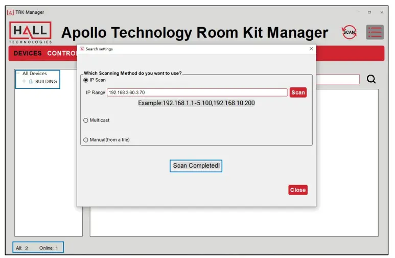 HALL TECHNOLOGIES HT-TRK1 Apollo Technology Room Kit - Figure 2