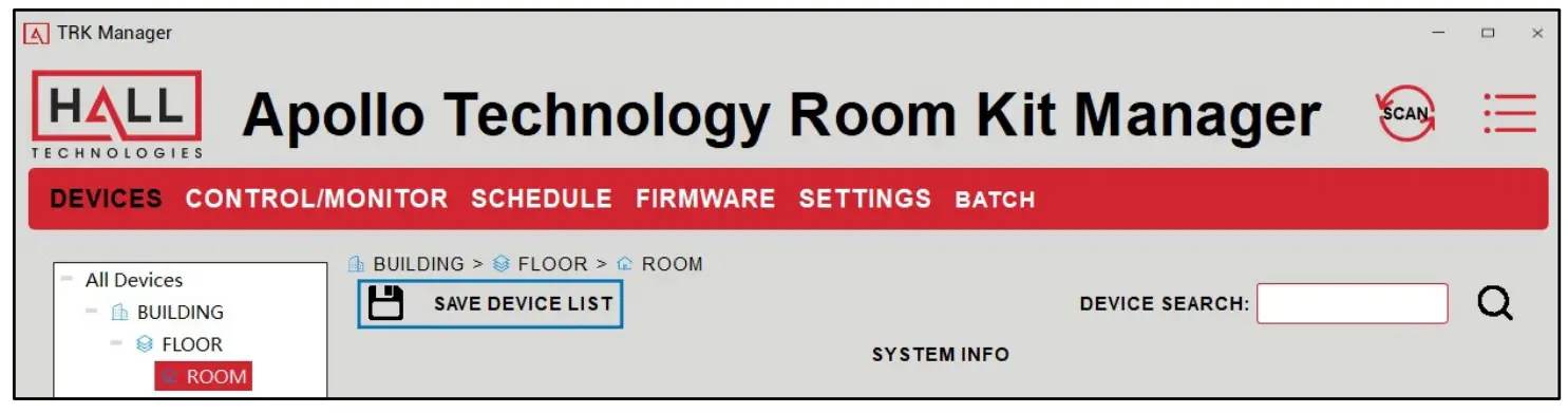 HALL TECHNOLOGIES HT-TRK1 Apollo Technology Room Kit - Figure 6