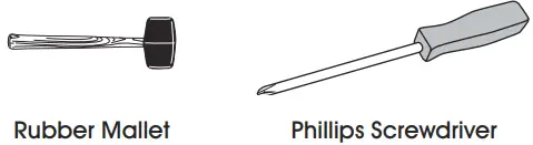 ULINE H-7460 Plastic AV Cart with-tools