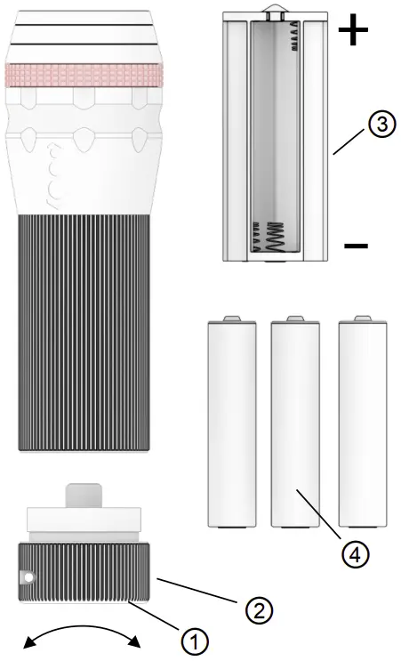 Changing the batteries