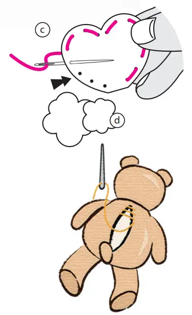 John Adams JAD11052 Make A Bear Toy - Figure 6