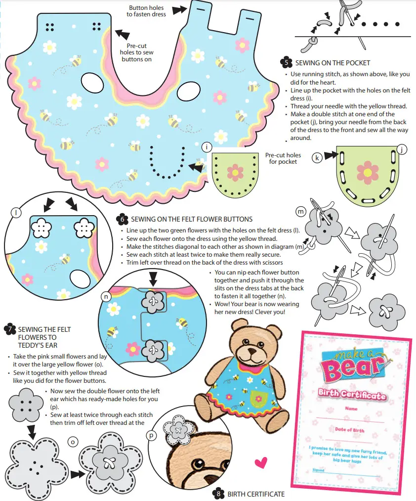 John Adams JAD11052 Make A Bear Toy - Figure 7