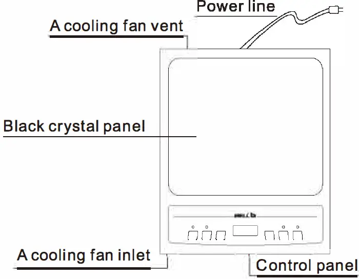 IBELL 10YON 2000W Induction Cooktop 19