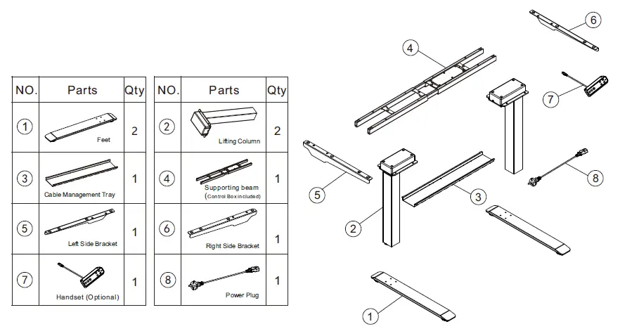 FLEXISPOT-E7CB-Electric-Height-Adjustable-Standing-Desk-fig-3