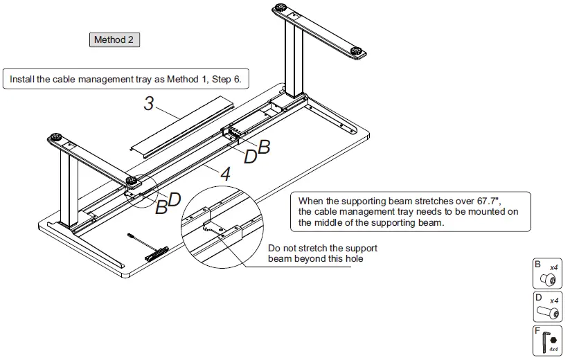 FLEXISPOT-E7CB-Electric-Height-Adjustable-Standing-Desk-fig-9