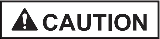 Hatco CHW Series - Caution