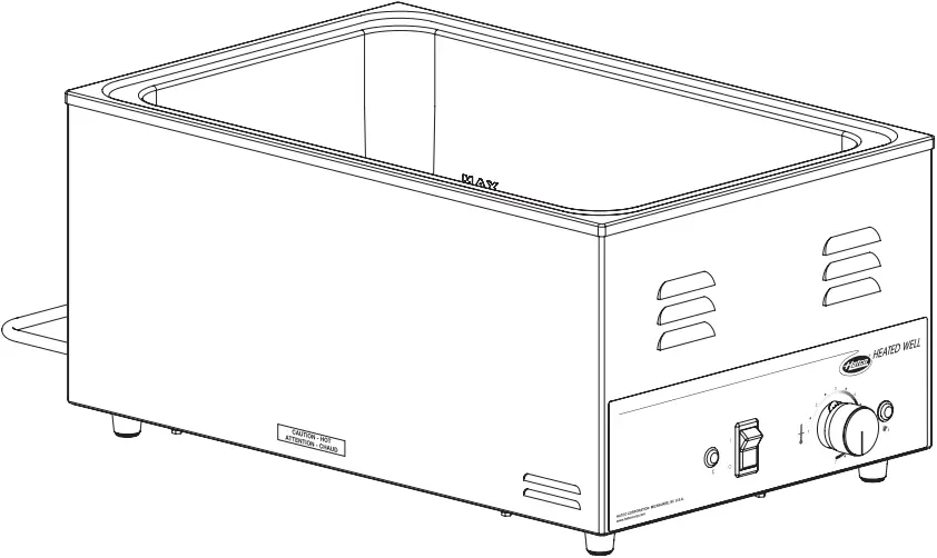 Hatco CHW Series Countertop Heated Wells Counter 1
