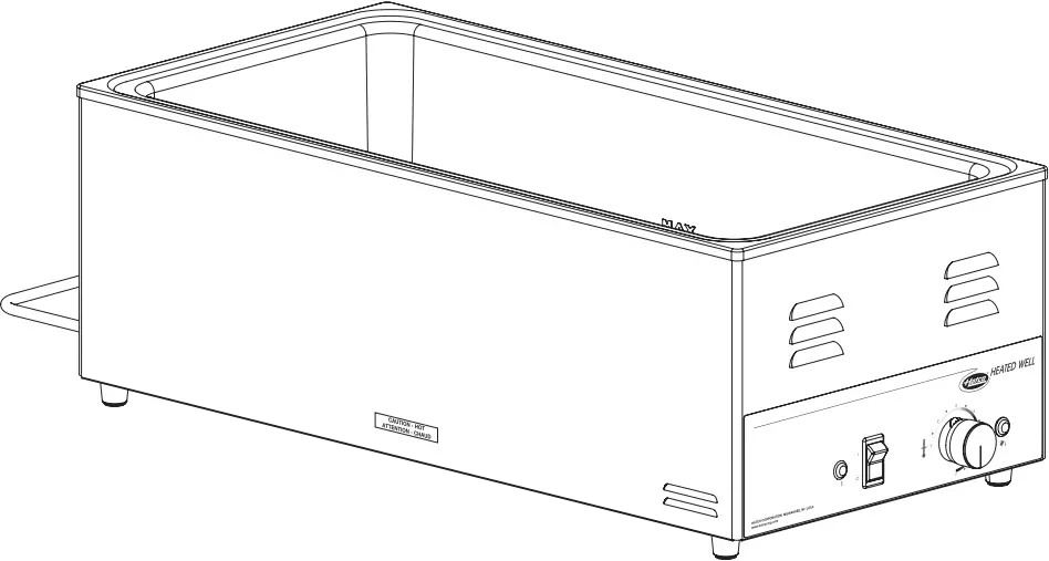 Hatco CHW Series Countertop Heated Wells Counter 2