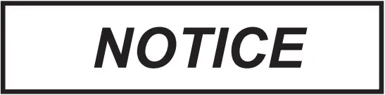 Hatco CHW Series - NOTICE