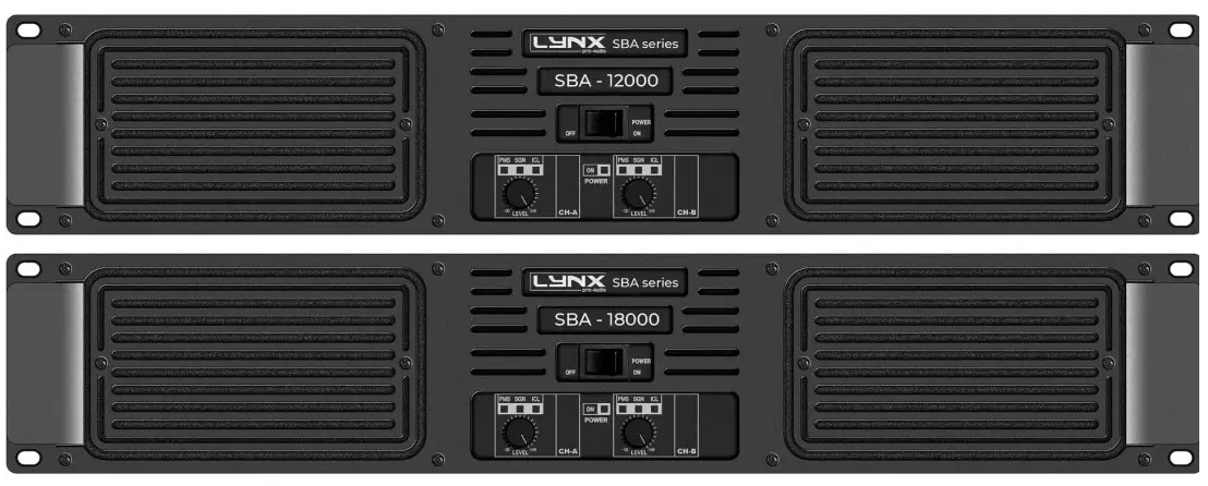 LYNX SBA-12000 SBA Series Professional Power Amplifiers