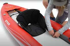NRS STAR Paragon XL Inflatable Kayak - overview 2