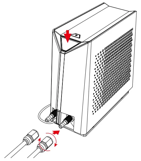 XMG OASIS Portable Laptop Watercooling - fig 4
