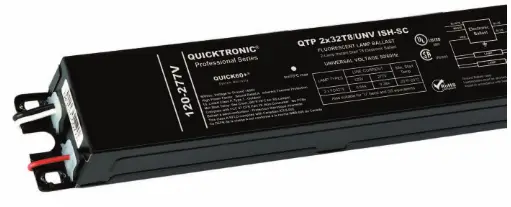 OSRAM Quicktronic T8 Instant Start High Efficiency Series UNV High Ambient Temp Systems -