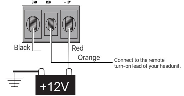 SOUNDSTREAM SR5-3500D 5 Channel Amplifier - power