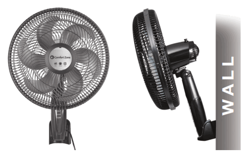 Comfort Zone CZST180 Series 18 Inch Turbo Performance Stand Fan - Fig12