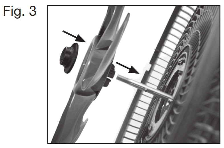 Comfort Zone CZST180 Series 18 Inch Turbo Performance Stand Fan - Fig3