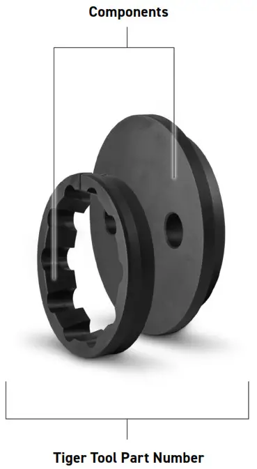 TIGER TOOL 10910 Bearing Race Starter Kit - Figure 15