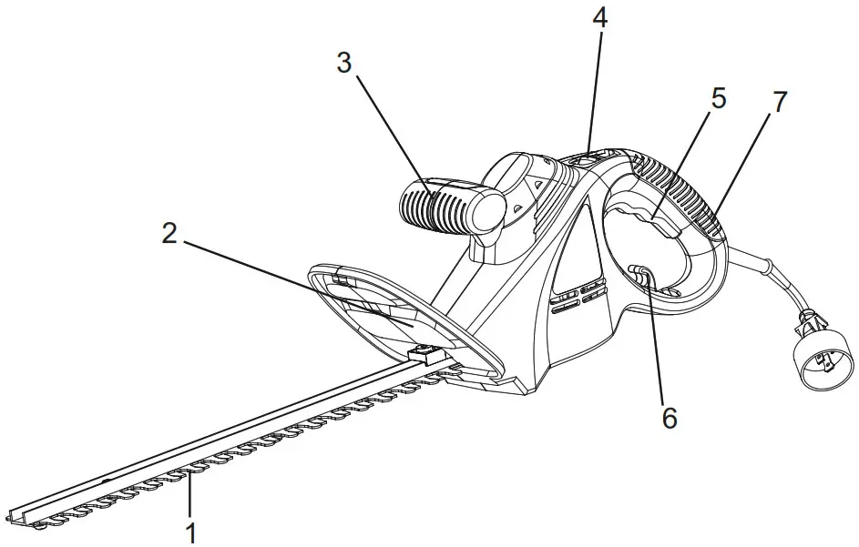 greenworks 22102 Hedge Trimmer - Overview