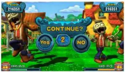 Betson Enterprises Ice Man Coastal Amusements Owner's Manual - Continue screen