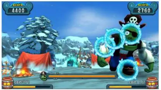 Betson Enterprises Ice Man Coastal Amusements Owner's Manual - Eat gold Description