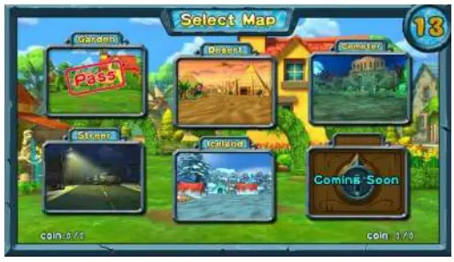 Betson Enterprises Ice Man Coastal Amusements Owner's Manual - Level selection