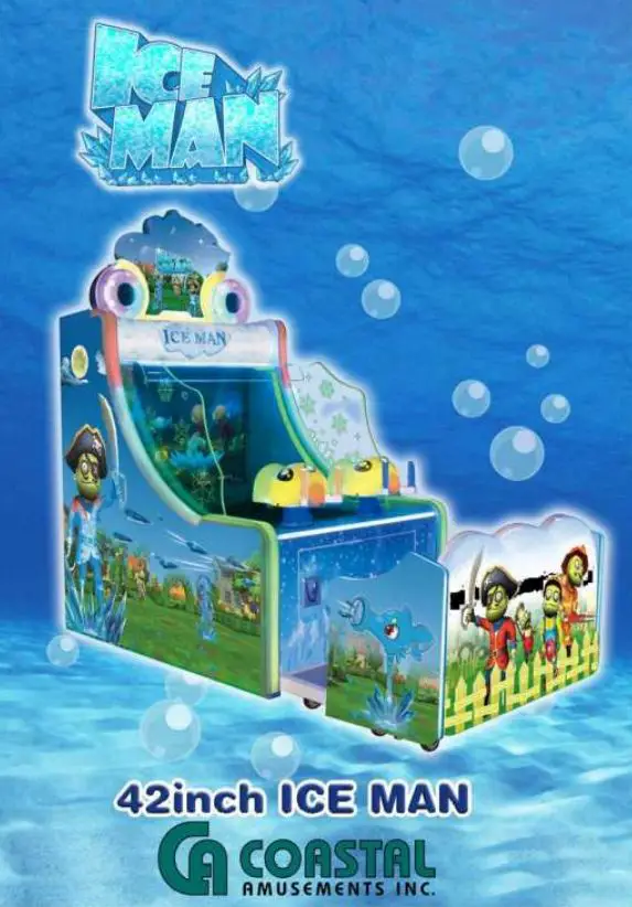 Betson Enterprises Ice Man Coastal Amusements Owner's Manual