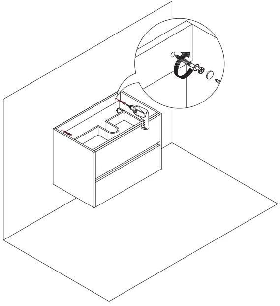 BLOSSOM V8016 Series VALENCIA Series Vanities - Figure 5