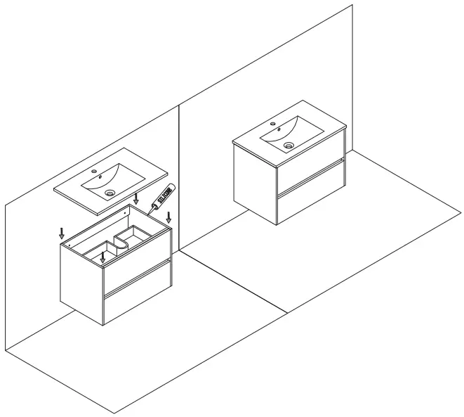 BLOSSOM V8016 Series VALENCIA Series Vanities - Figure 6
