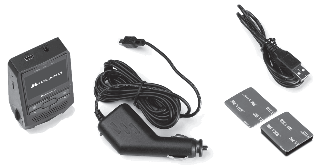 MIDLAND Street Guardian Easy Dash Cam