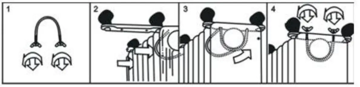 alpina YL-A07S-7 Oil Heater Radiator - ASSEMBLY INSTRUCTIONS