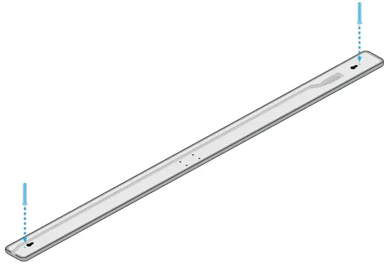 Attach the bolts to the microphone