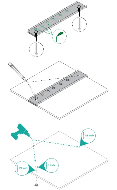 Placing the Tile Bridge in the Ceiling