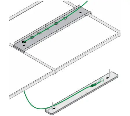 Route the Ethernet cable