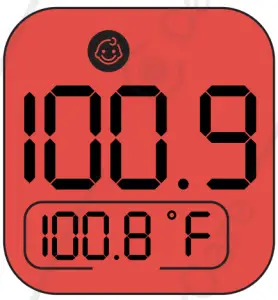 Colored LED Fever Indicator