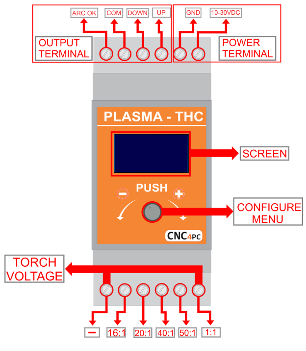 CNC4PC THC1 Torch Height Control - DESCRIPTION