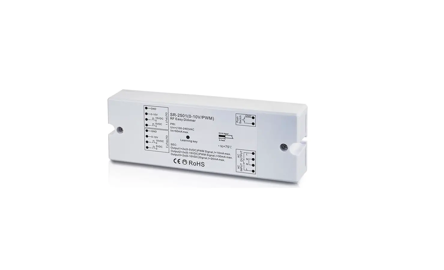 Sunricher 0-10v Ble Fixture Integrated Sensor Controller User Guide Sunricher 0-10v Ble Fixture Integrated Sensor Controller User Guide