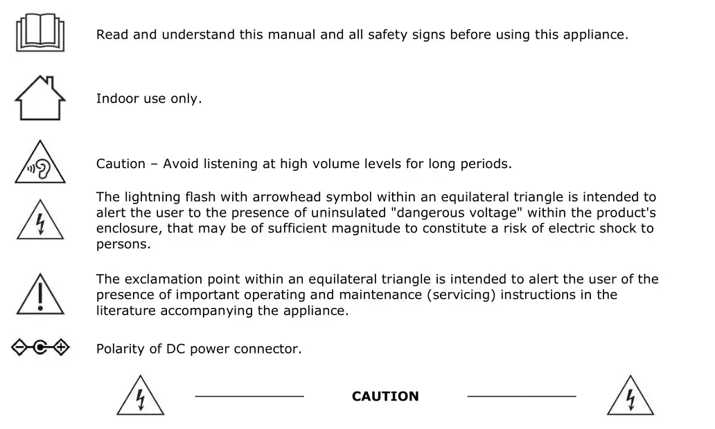 Velleman HQMX11005 2-Channel mixer - Safety Instructions