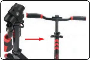 ASSEMBLY 3 Assemble the handle bars