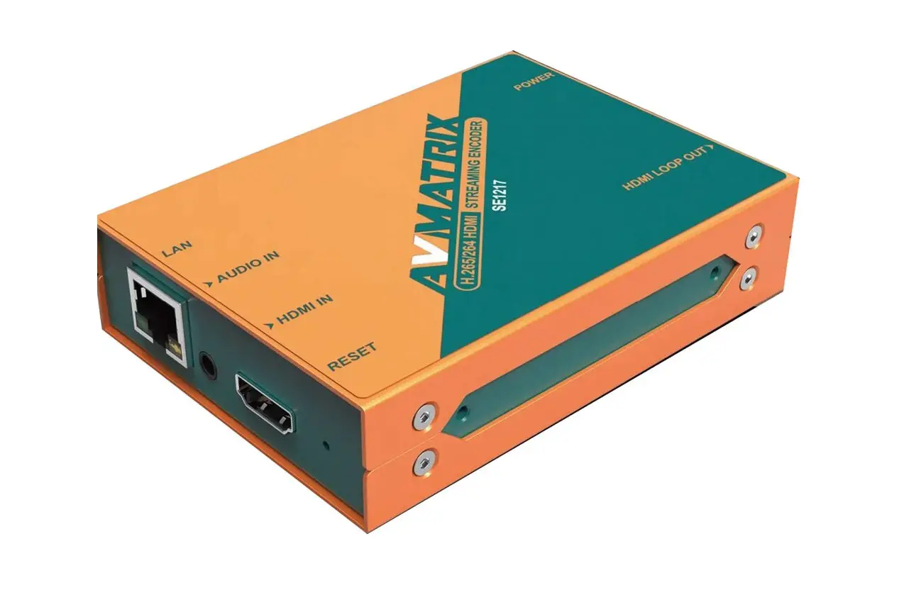 Avmatrix Se1217 H.265/ H.264 Hdmi Streaming Encoder User Guide